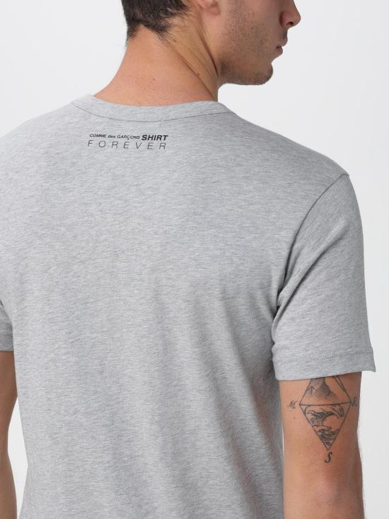 25FW 꼼데가르송 반팔 티셔츠 FZT004PER 3 Grey - COMME DES GARCONS