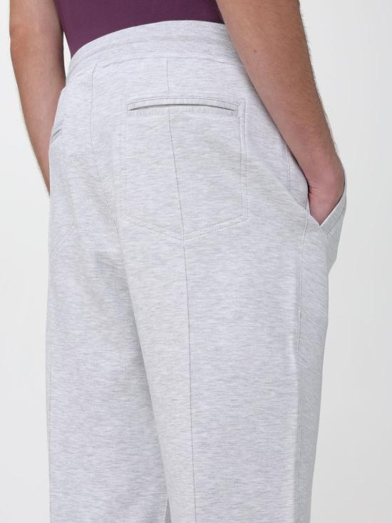 25FW 브루넬로 쿠치넬리 트레이닝/조거 팬츠 MM8313263G C1250 Grey - BRUNELLO CUCINELLI