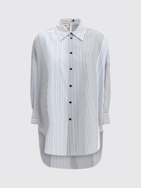 25FW 마르니 셔츠 CAMA0650QSUTC530 STN63 Striped