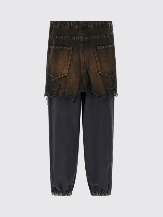 25FW 메종 미하라 야스히로 스트레이트 팬츠 A15PT023 Black - MAISON MIHARA YASUHIRO