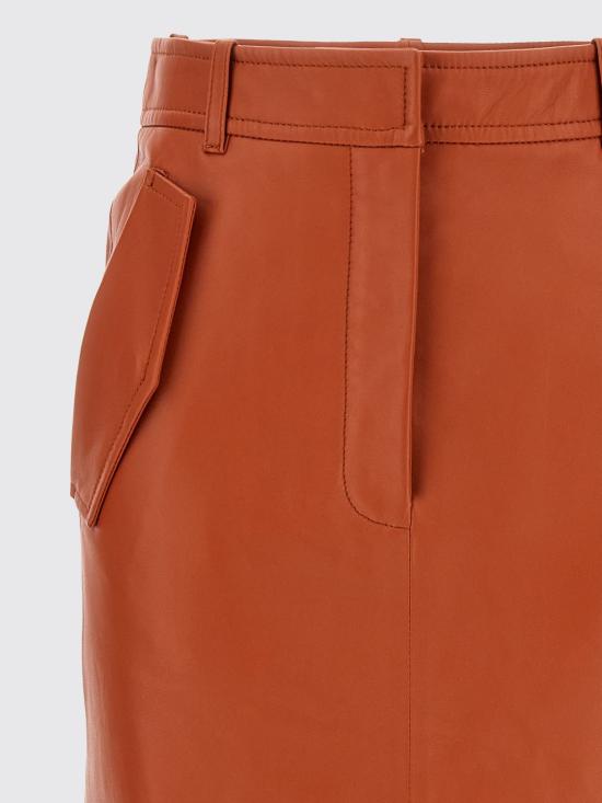 25FW 짐머만 롱 스커트 0726SF241 SPIC Orange - ZIMMERMANN