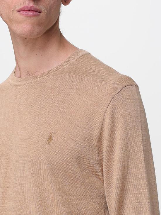 25FW 폴로 랄프로렌 스웨터 710946143 009 Camel - POLO RALPH LAUREN