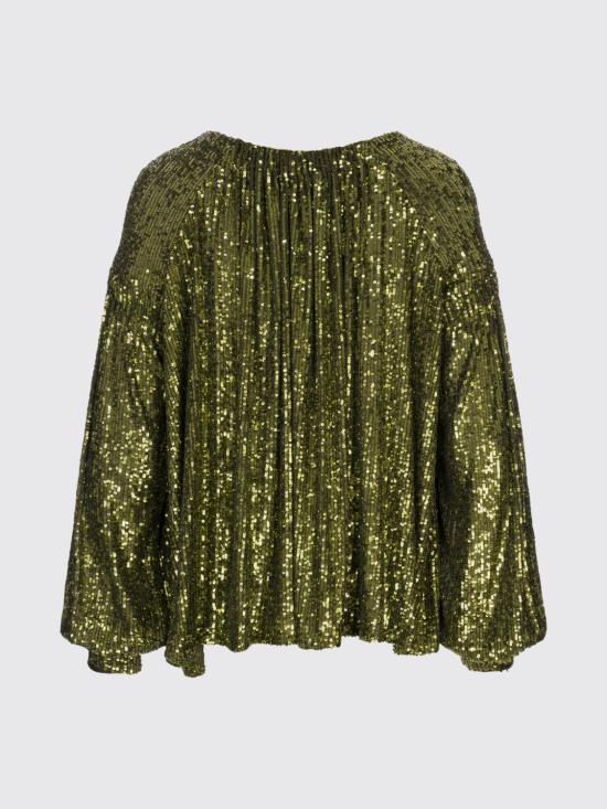 25FW 파코라반 블라우스 25ACT0135PO0391 P055 Green - PACO RABANNE