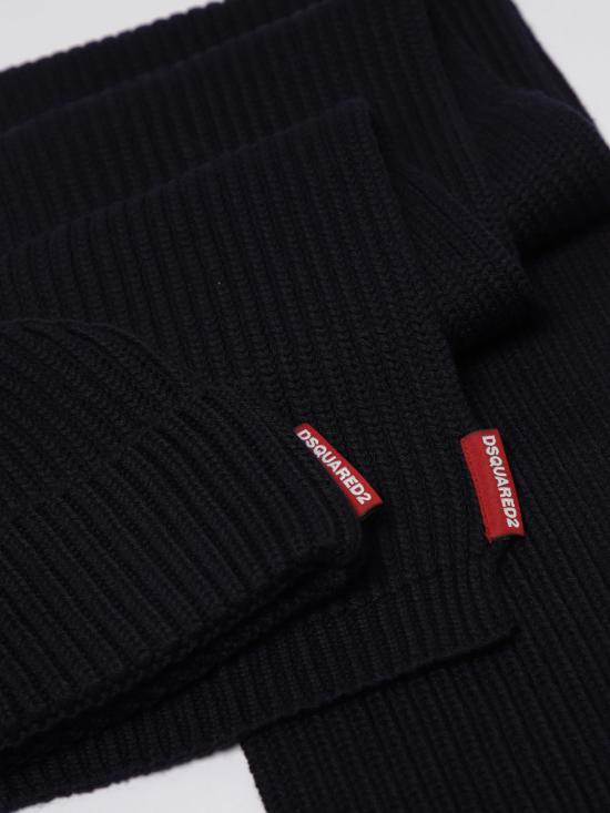 25FW 디스퀘어드2 머플러/스카프 GBM0003 01W00001 3037 Navy - DSQUARED2