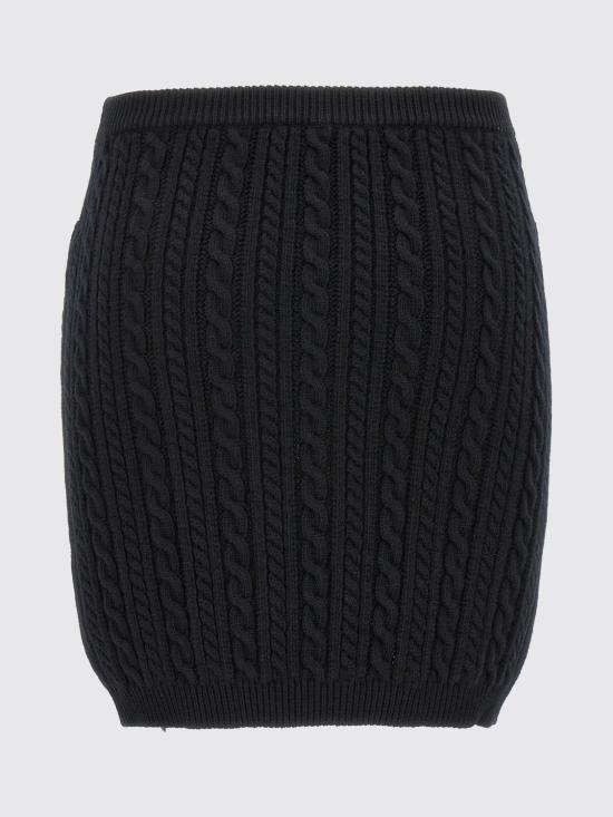 25FW 알레산드라리치 숏 스커트 FABX3869K4392 0060 Black - ALESSANDRA RICH