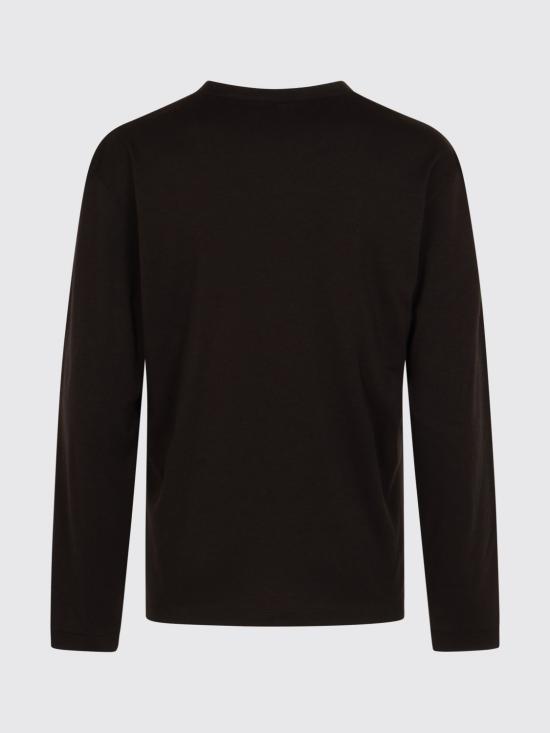 25FW 조르지오 아르마니 스웨터 GM000264TE10555 U6031 Brown - GIORGIO ARMANI