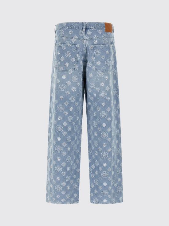 25FW 카사블랑카 데님 팬츠 MAW25TR356 01 Blue - CASABLANCA