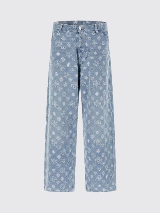 25FW 카사블랑카 데님 팬츠 MAW25TR356 01 Blue