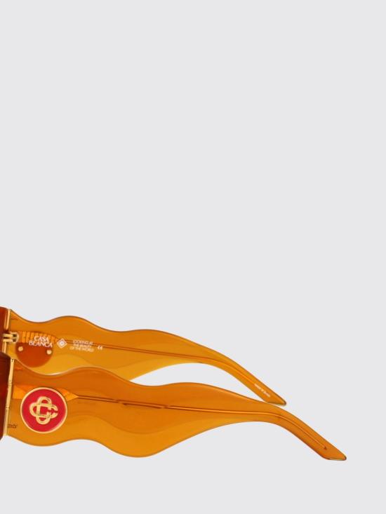 25FW 카사블랑카 선글라스 EW 020 02 ORANGE YELLOW GOLD SUNSET GRAD Orange - CASABLANCA