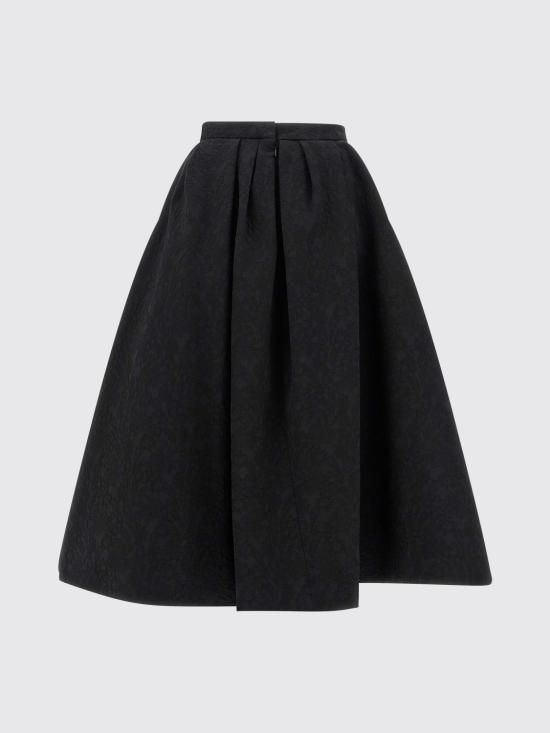 25FW 캐롤리나 헤레라 스커트 P2511N315CCQ 001 Black - CAROLINA HERRERA