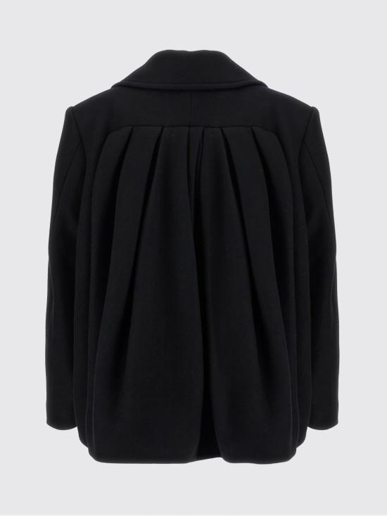 25FW 드리스 반 노튼 코트 2520105402216 900 Black - DRIES VAN NOTEN