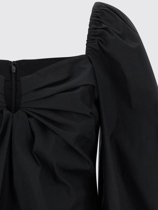 25FW 캐롤리나 헤레라 긴팔 티셔츠 P2511N210SCT 001 Black - CAROLINA HERRERA