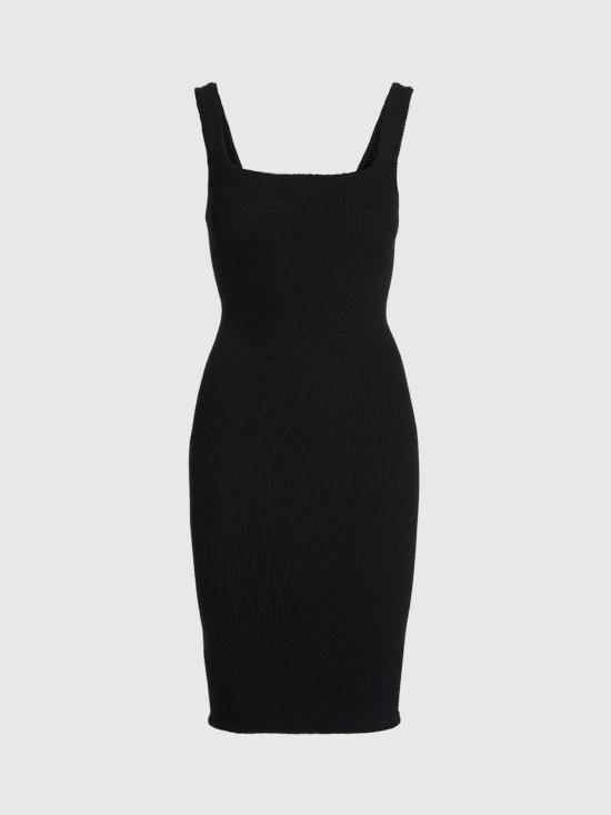25FW 훈자 지 롱 원피스 TANKDRESS Black