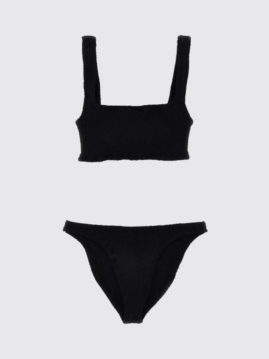25FW 훈자 지 원피스 수영복 XANDRABIKINI Black