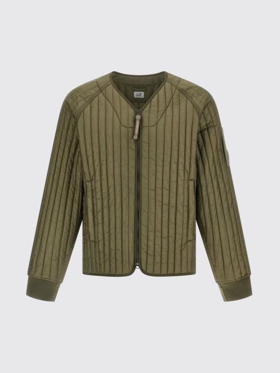 25FW 씨피 컴퍼니 라이너 봄버 패딩 자켓 19CMOW051A110430A 356 Green