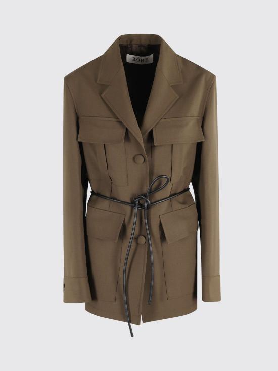 25FW 로에 자켓 41711022 344 Green