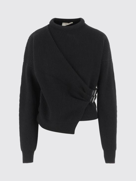 25FW 블루마린 스웨터 4M165A N0990 Black