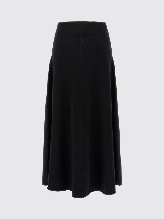 25FW 익스트림캐시미어 스커트 N388EASE RAVEN Black - EXTREME CASHMERE