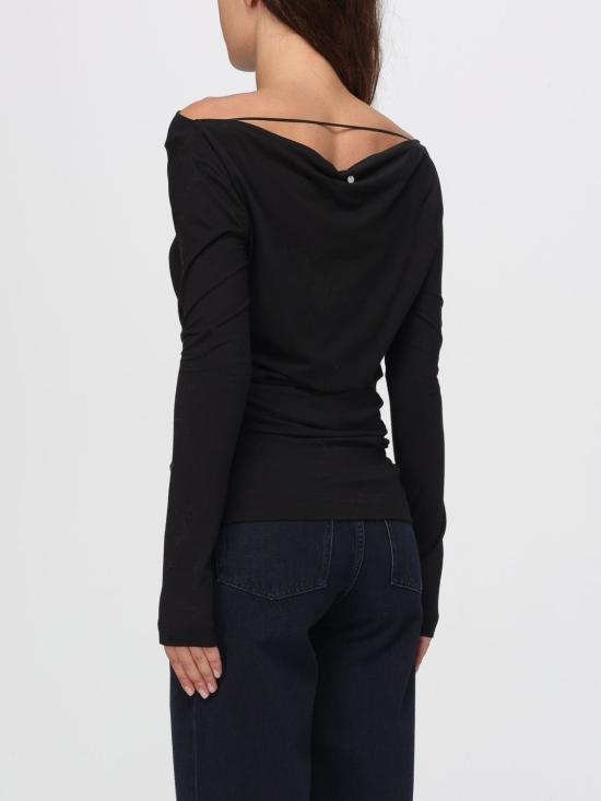 25FW 보스 긴팔 티셔츠 50543460 001 Black - BOSS