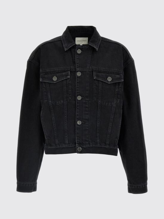 25FW 루루 스튜디오 자켓 DAVE WASHED GREY Black