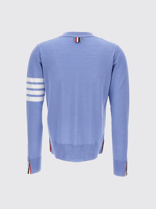 25FW 톰브라운 가디건 FKC334AY1014 482 Gnawed Blue - THOM BROWNE