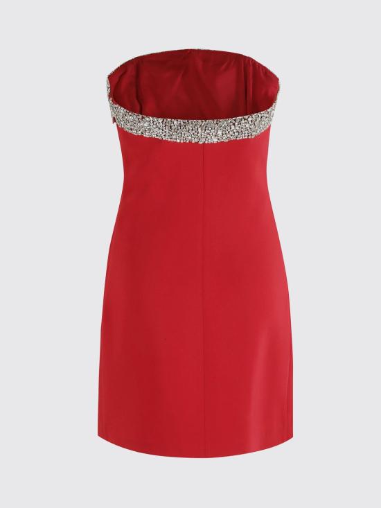 25FW 아멘쿠튀르 롱 원피스 ACW25407 C04 Red - AMEN COUTURE