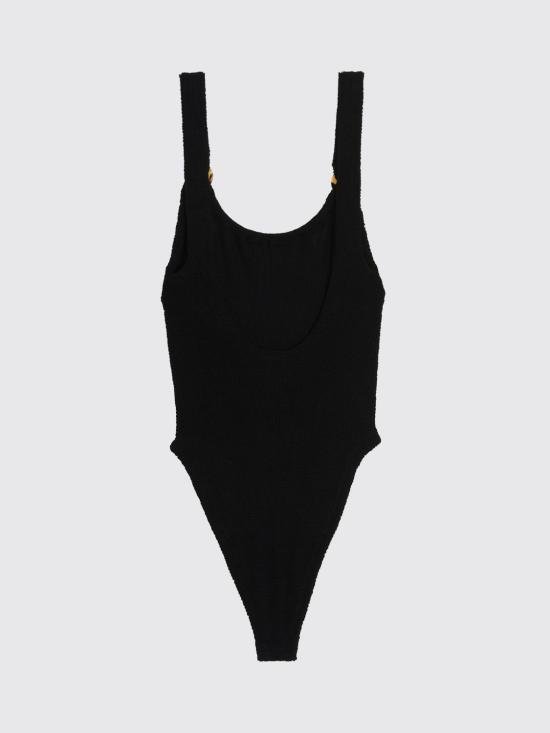 25FW 훈자 지 원피스 수영복 DOMINOSWIM Black - HUNZA G