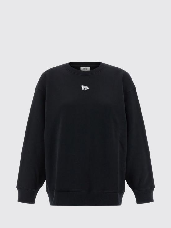 25FW 메종키츠네 베이비 폭스 오버사이즈 스웨트셔츠 OW00301KM0341 P199 Black