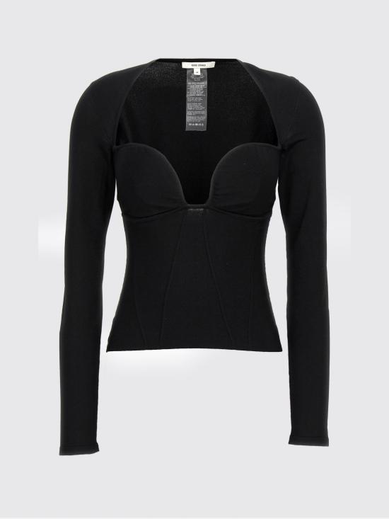 25FW 넨시 도자카 탑 NDAW24KT061 Black