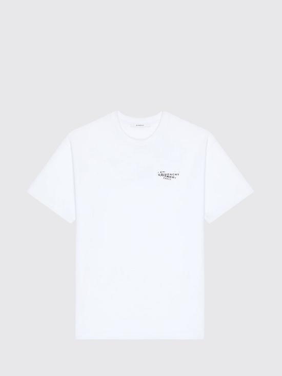 26SS 지방시 반팔 티셔츠 BM71NK3YSA 100 White