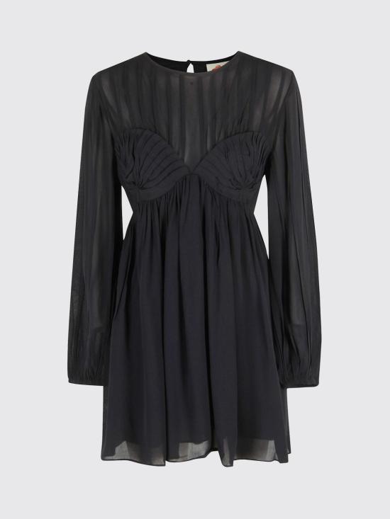 25FW 팜 리오 롱 원피스 351984 L0002 Black