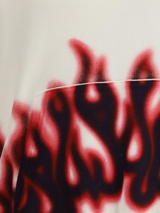 25FW 팜앤젤스 긴팔 티셔츠 PMBB17EF25FLE002 0384 Ivory - PALM ANGELS