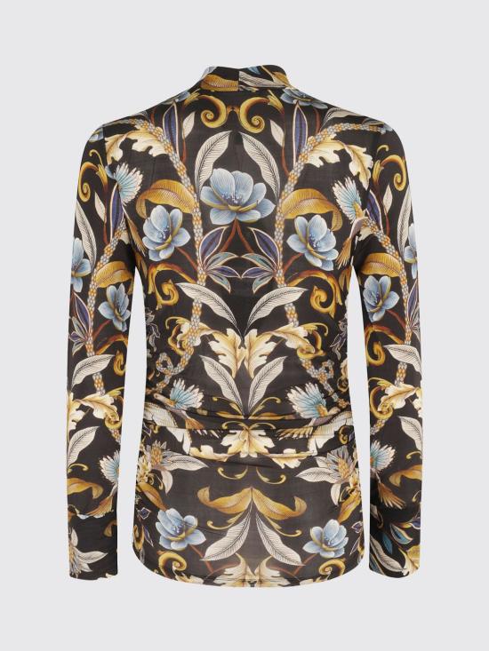 25FW 팜 리오 긴팔 티셔츠 346002 25082 Black - FARM RIO