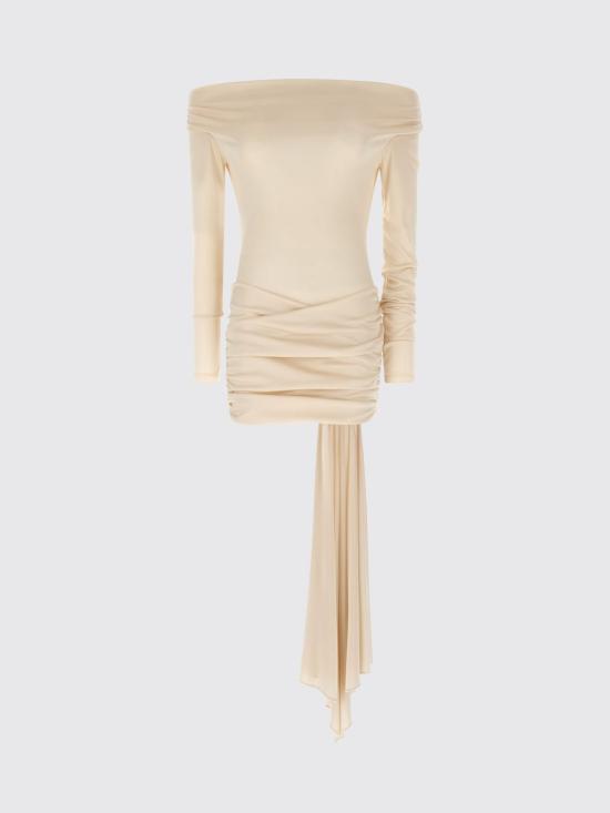 25FW 안다마네 롱 원피스 TM180153ATJP184 IVORY Beige