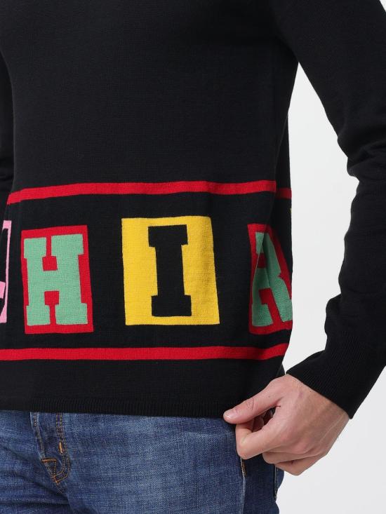 25FW 꼼데가르송 스웨터 FPN001W25 1 Black - COMME DES GARCONS