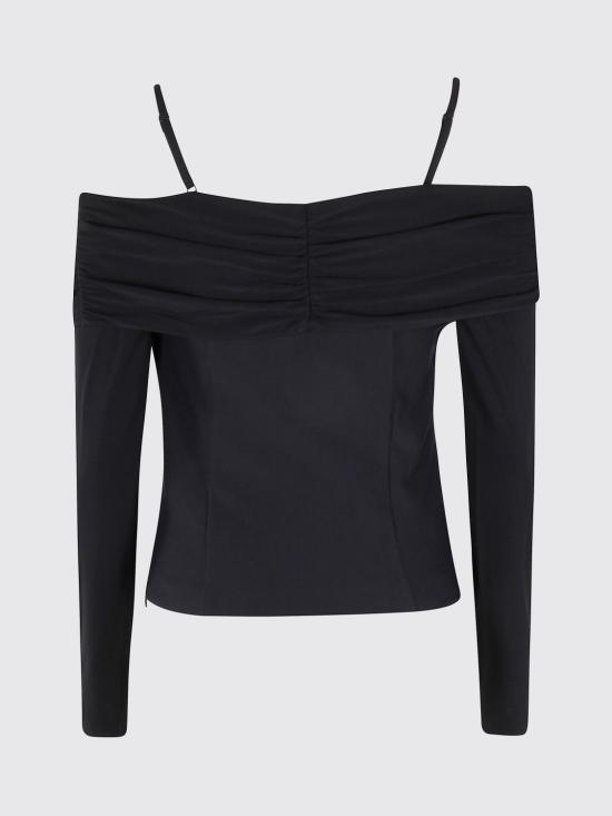 25FW 심카이 긴팔 티셔츠 5252247D Black - SIMKHAI