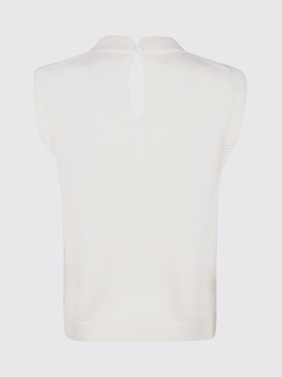 25FW 세미쿠튀르 베스트 Y5WD26 A381 White - SEMI-COUTURE