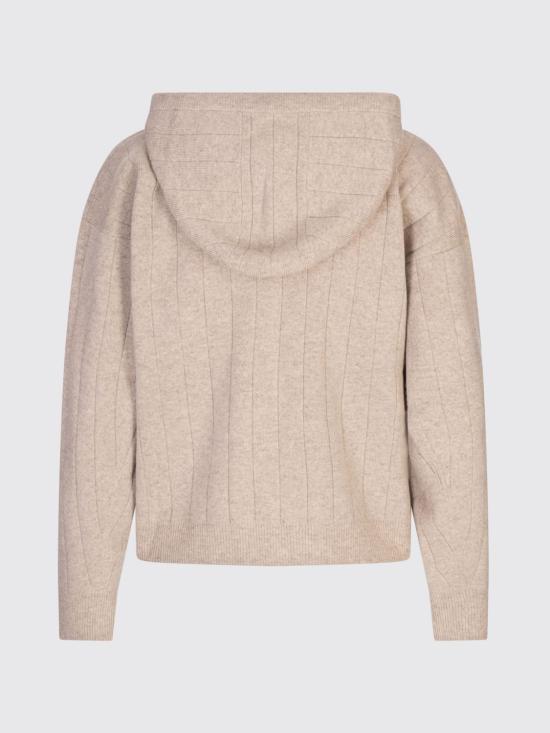 25FW 막스마라 루비에라 지퍼 니트 가디건 2521346029600 001 Brown - MAX MARA