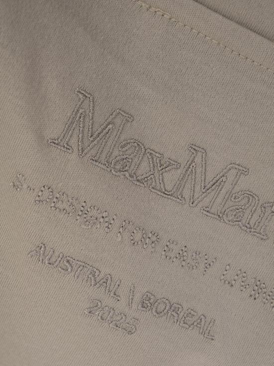 25FW 막스마라 반팔 티셔츠 2529976033600 001 Brown - MAX MARA