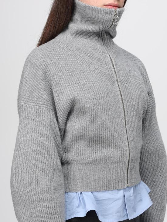 25FW 스포트막스 스웨터 2522346012600 004 Grey - SPORTMAX