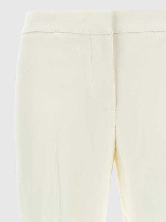 25FW 알렉산더 맥퀸 스트레이트 팬츠 584968QEAAA 9007 White - ALEXANDER MCQUEEN