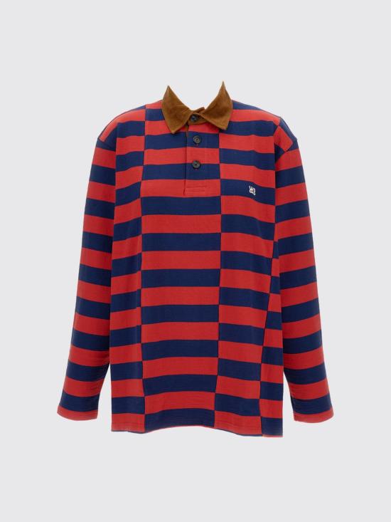 25FW 웨일즈보너 폴로 티셔츠 MA25JE22JE061 000 Blue - WALES BONNER