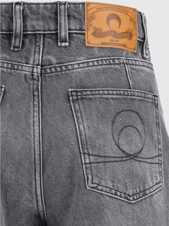 25FW 마린세르 데님 팬츠 WPA159ACDEN0006 GR90 Grey - MARINE SERRE