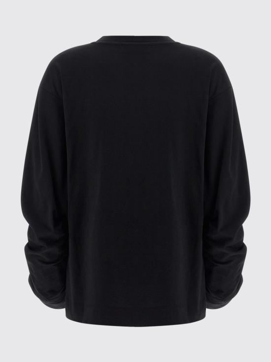 25FW 드리스 반 노튼 반팔 티셔츠 2520111102603 900 Black - DRIES VAN NOTEN