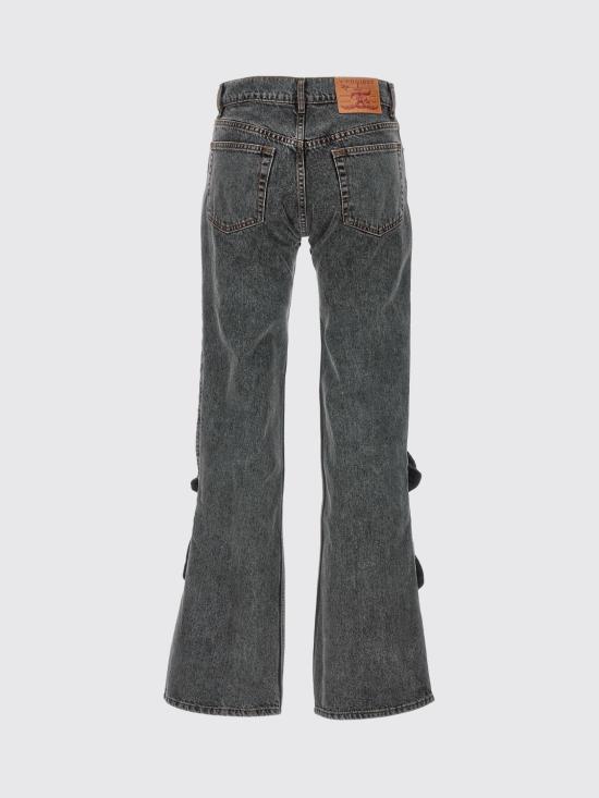 25FW 와이프로젝트 데님 팬츠 107PA002 EVERGREENVINTAGE Black - Y PROJECT