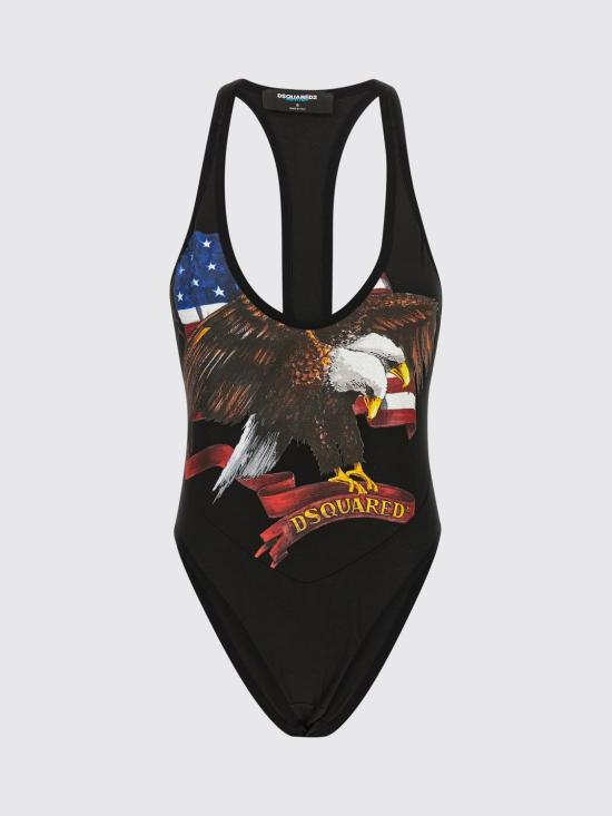 25FW 디스퀘어드2 탑 S73NA0082DTJ011 961 Black