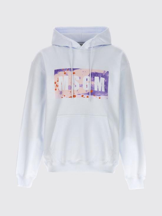 25FW 엠에스지엠 긴팔 티셔츠 3640MM80247000 01 White