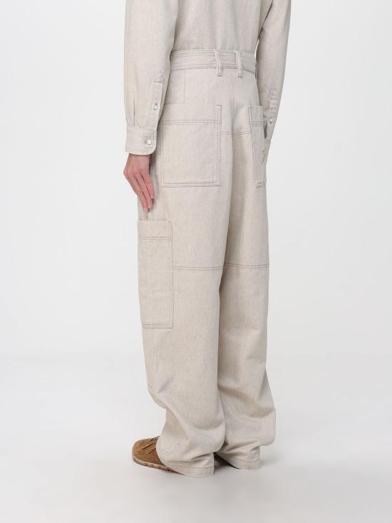 25FW 자크뮈스 스트레이트 팬츠 PAM00541AD00044 130 Beige - JACQUEMUS