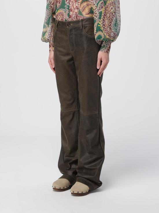 25FW 에트로 스트레이트 팬츠 WROC0011AP376 M0769 Military - ETRO