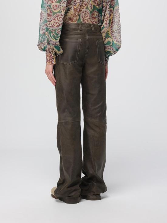 25FW 에트로 스트레이트 팬츠 WROC0011AP376 M0769 Military - ETRO